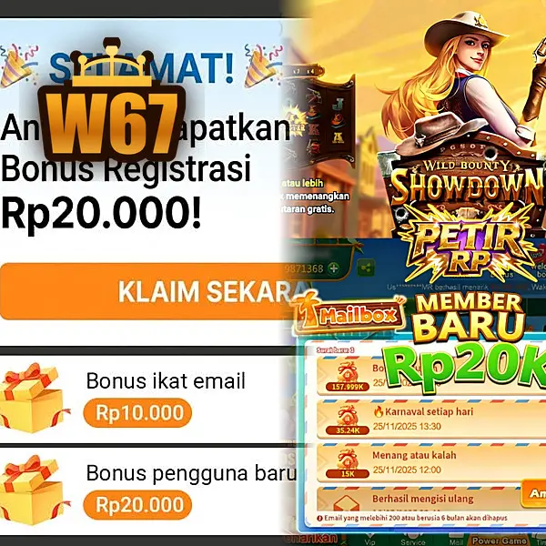 w67 Masuk
